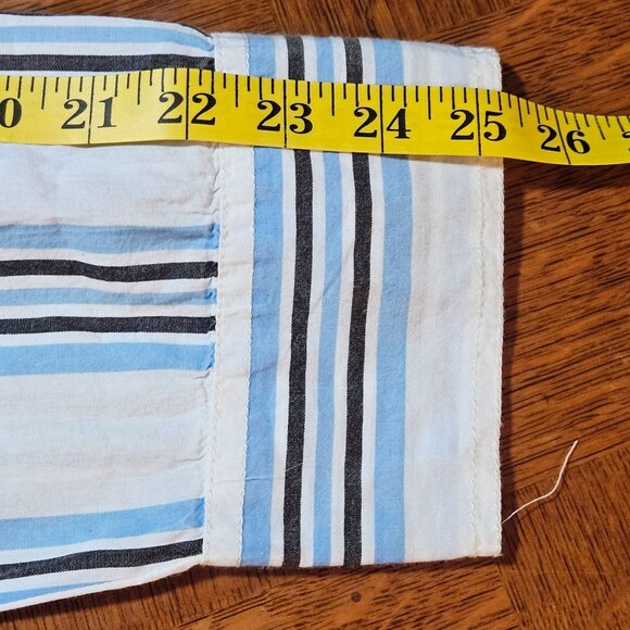 We The Free Woman Shirt/Dress Stripe XL Coastal Boho Oversized Romantic Western - Picture 15 of 16